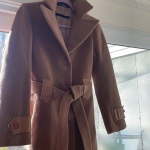 Mackage Brown Wool Coat